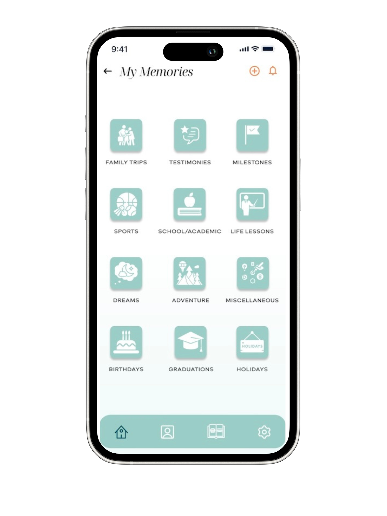 Family sharing memory album
